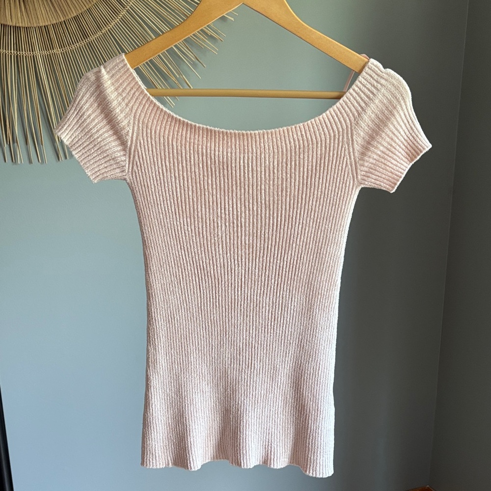 Helmet Lang pink women’s top medium